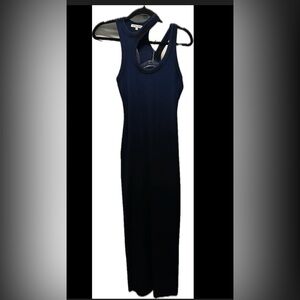 Cotton Citizen Navy Ribbed Dress